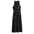 Robe en satin