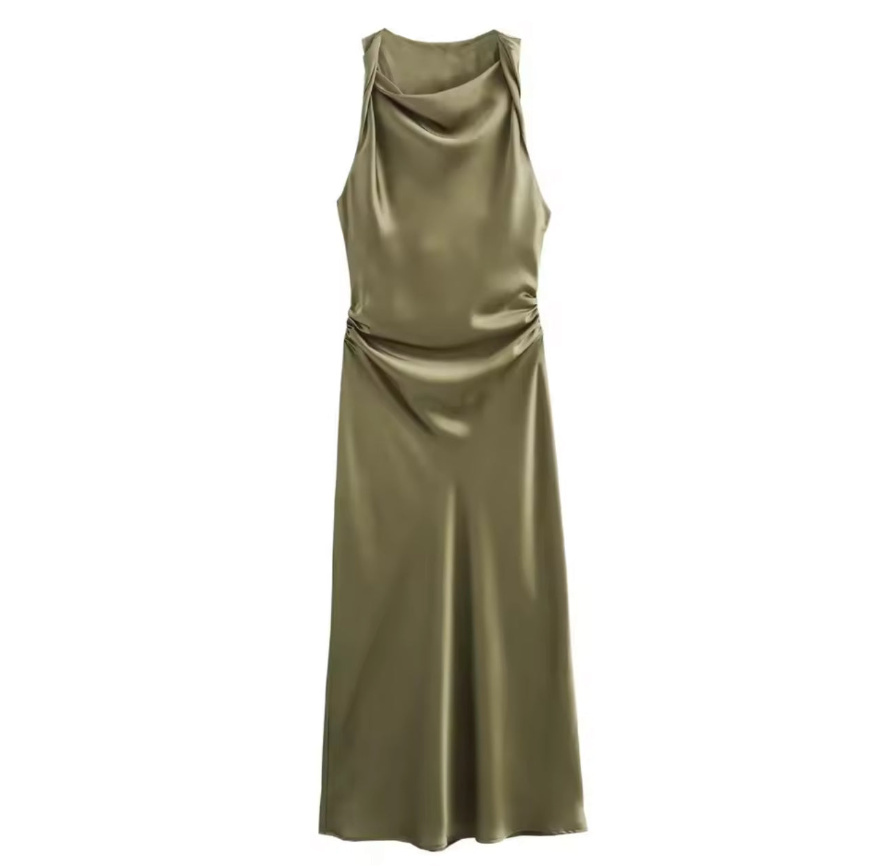 Robe en satin