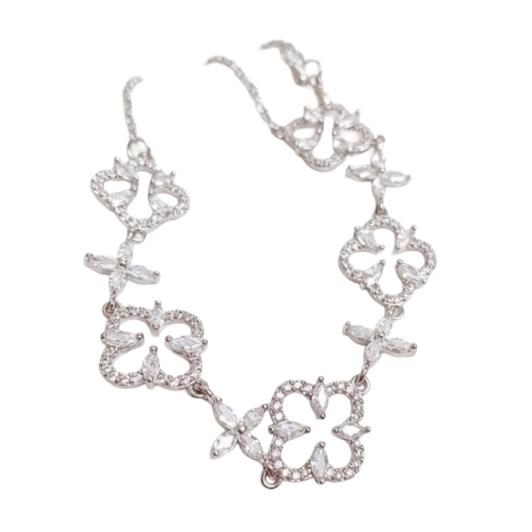 Bracelet à trèfles