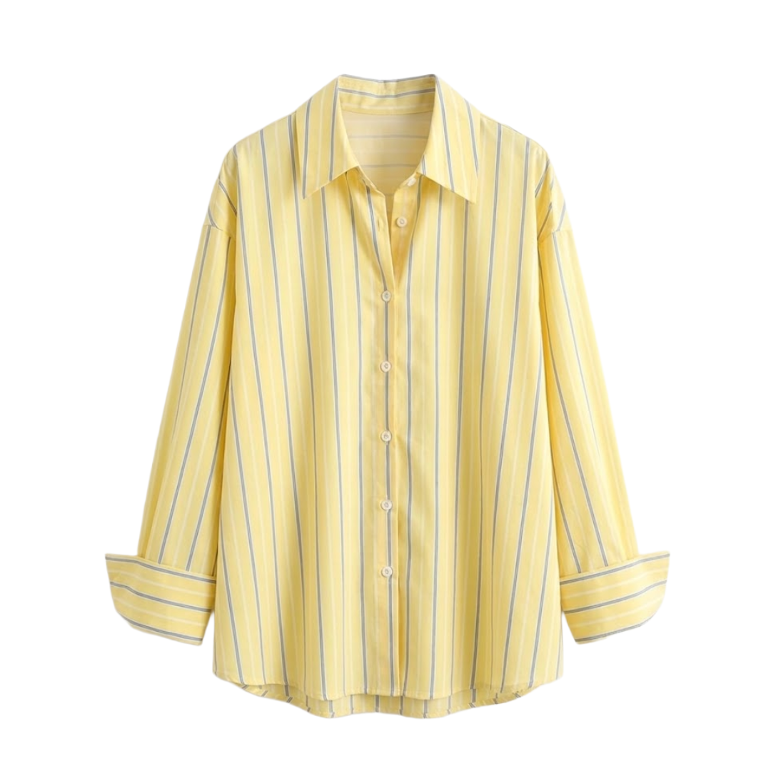 Chemise rayée pour femme