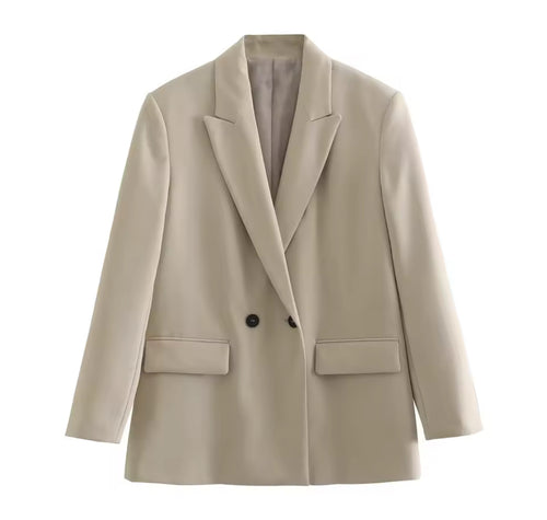Blazer doublé pour femme