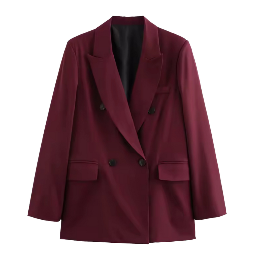 Blazer doublé pour femme