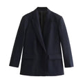 Blazer doublé pour femme