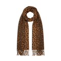 Écharpe avec motif léopard