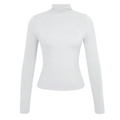 T-shirt manches longues avec col roulé