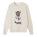 Pull avec motif chien