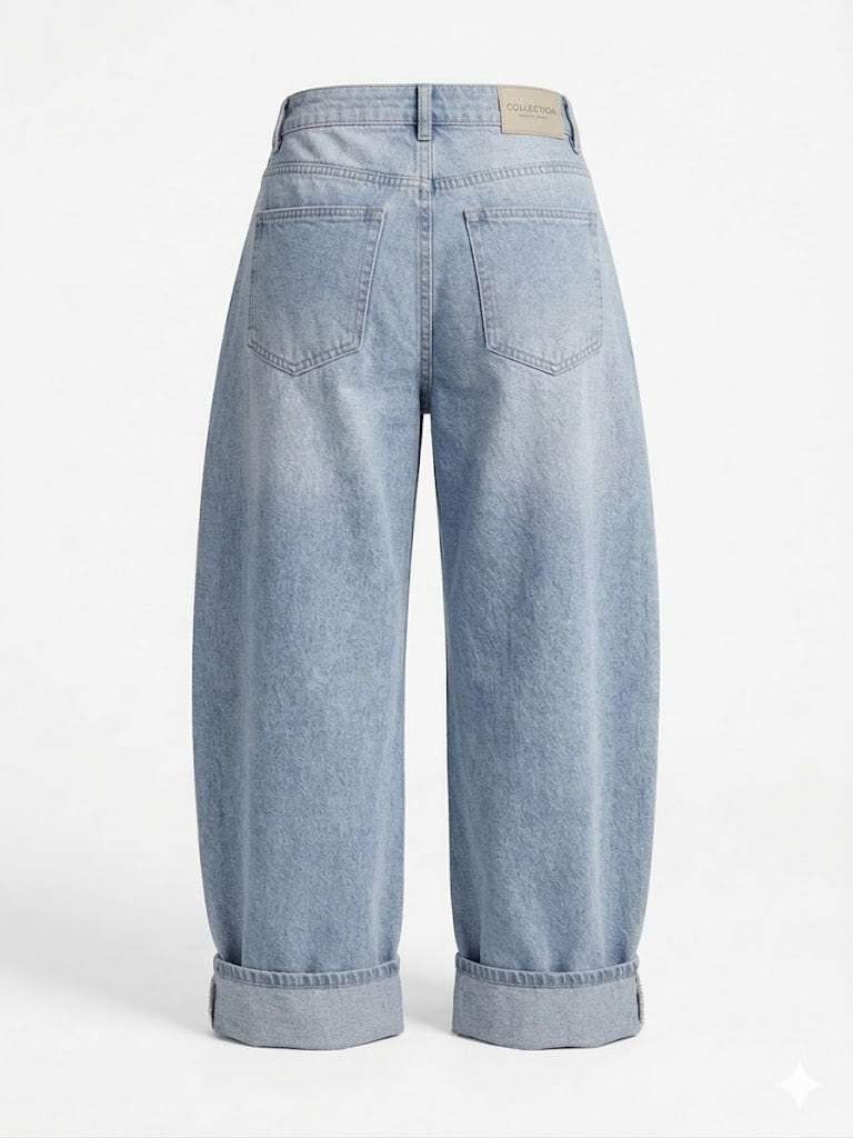Jeans style ballon pour femme